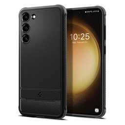 Θήκη Rugged Armor για Samsung S23 | Matte Black | Spigen