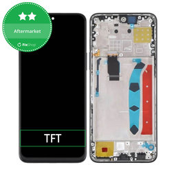 OLED/LCD Display Assembly για Honor X8 | Midnight Black | Aftermarket