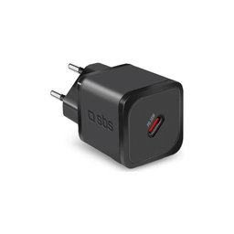Αντάπτορας Φόρτισης USB-C 30W PD | Μαύρο | Black | SBS
