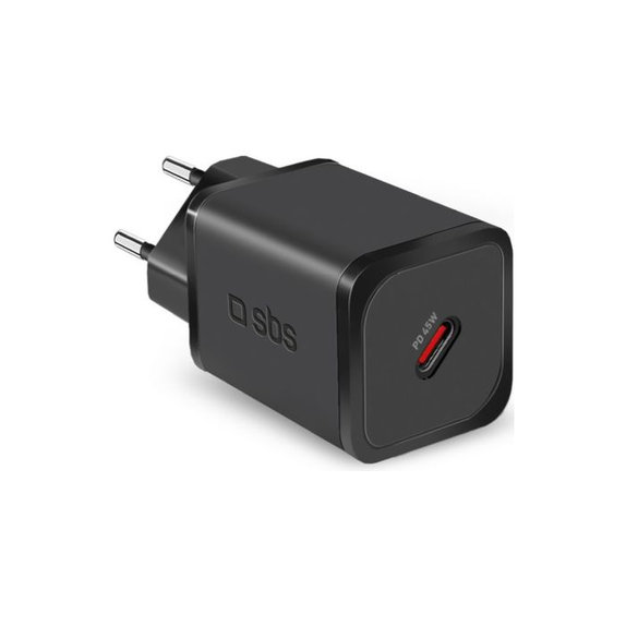 Αντάπτορας Φόρτισης USB-C 45W PD | Μαύρο | Black | SBS