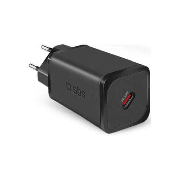 Αντάπτορας Φόρτισης USB-C 65W PD | Μαύρο | Black | SBS