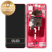 Συγκρότημα οθόνης για Motorola Edge 30 Fusion, Viva Magenta, Service Pack