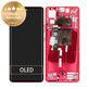 Συγκρότημα οθόνης για Motorola Edge 30 Fusion, Viva Magenta, Service Pack