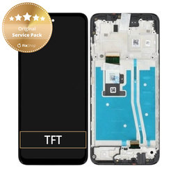 OLED/LCD Display Assembly για Motorola Moto G53 5G | Μαύρο, Black | Service Pack