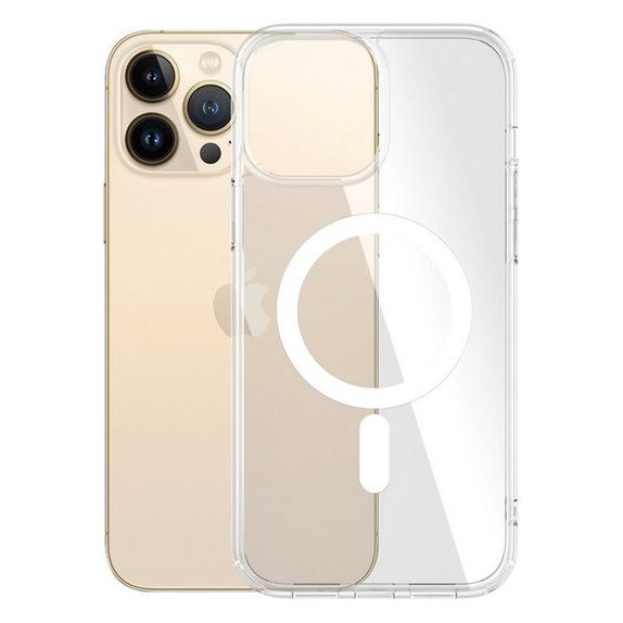 Θήκη HardCase AB με MagSafe για iPhone 13 Pro Max, Transparent, PanzerGlass
