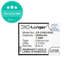 Μπαταρία για Caterpillar CAT B15, B10-2, 2000mAh, HQ