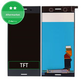 Οθόνη με οθόνη αφής για Sony Xperia XZ Premium Dual, G8142, Deepsea Black, Aftermarket