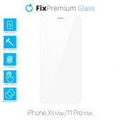 Προστατευτικό Γυαλί για iPhone XS Max, 11 Pro Max, FixPremium