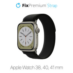 Λουράκι Trail Loop για Apple Watch | 38mm | 40mm | 41mm | Μαύρο | Black | FixPremium