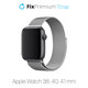 Λουράκι Milanese Loop για Apple Watch | 38mm | 40mm | 41mm | Ασημί | Silver | FixPremium