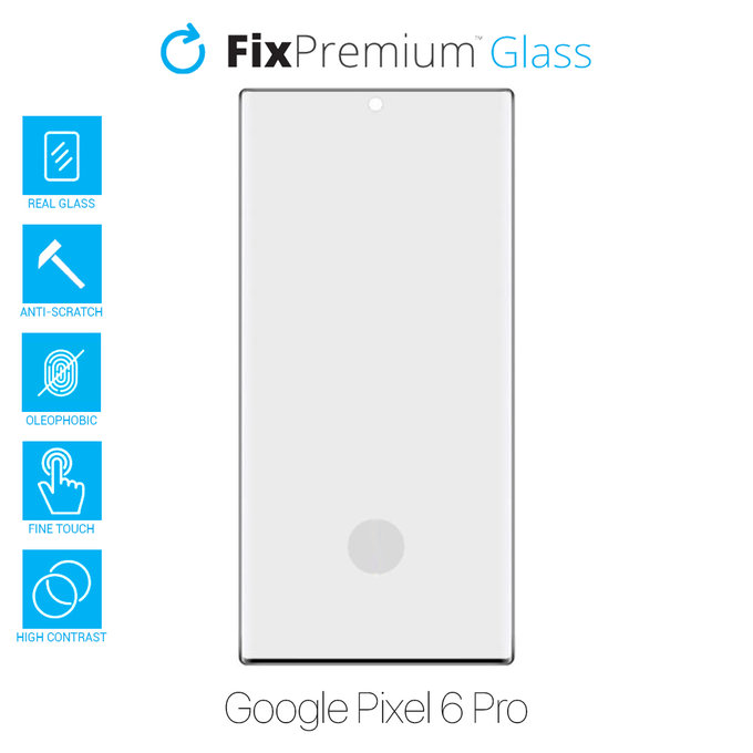 Προστατευτικό Γυαλί για Google Pixel 6 Pro, FixPremium