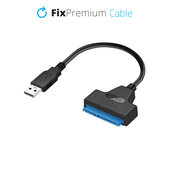 Καλώδιο USB / SATA 2.5" | Μαύρο | Black | FixPremium