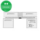 Μπαταρία για Microsoft Surface Book 2, G3HTA021H, G3HTA023H, G3HTA024H, G3HTA048H, 6800mAh