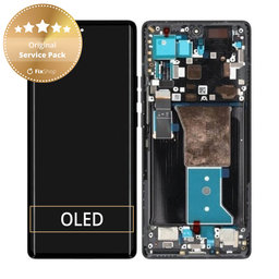 OLED/LCD Display Assembly για Motorola Edge 40 Pro | Interstellar Black | Service Pack