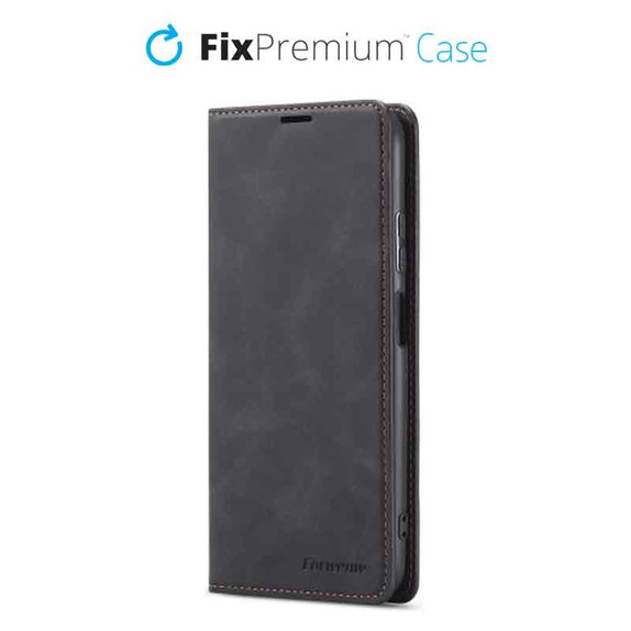Θήκη για επαγγελματικό πορτοφόλι για iPhone 14 Plus, Μαύρο, Black, FixPremium