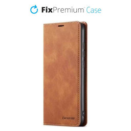 Θήκη Business Wallet για Samsung S22 Plus | Καφέ | Brown | FixPremium