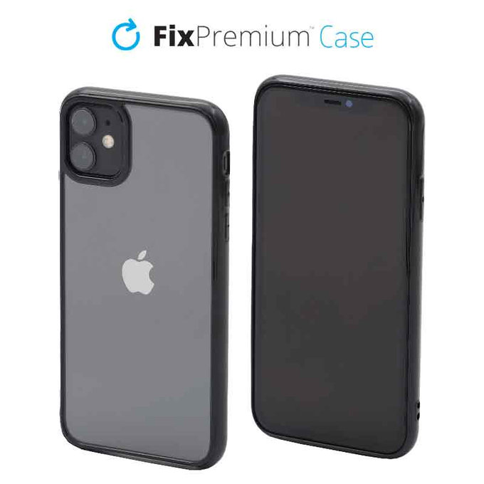 Θήκη Invisible για iPhone 11 | Μαύρο | Black | FixPremium