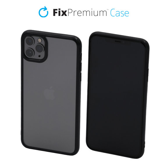 Θήκη Invisible για iPhone 11 Pro Max, Μαύρο, Black, FixPremium