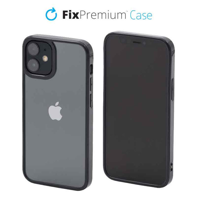 Θήκη Invisible για iPhone 12 mini | Μαύρο | Black | FixPremium