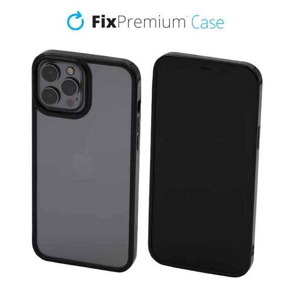 Θήκη Invisible για iPhone 14 Pro Max, Μαύρο, Black, FixPremium