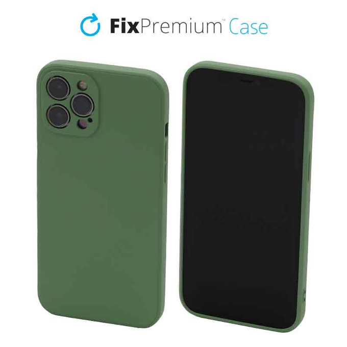 Θήκη Rubber για iPhone 12 Pro Max | Πράσινο | Green | FixPremium