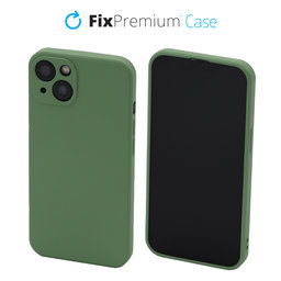Θήκη Rubber για iPhone 13 & 14 | Πράσινο | Green | FixPremium