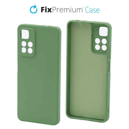 Θήκη Rubber για Xiaomi Redmi Note 11 Pro Plus | Πράσινο | Green | FixPremium