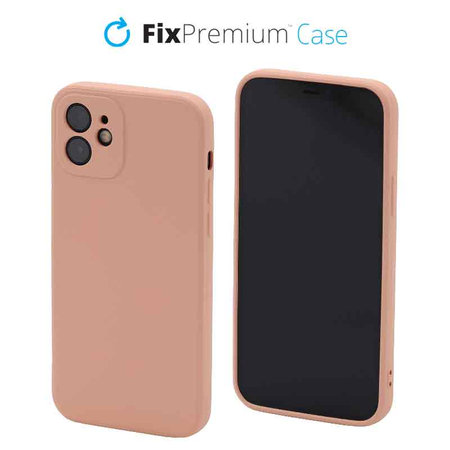 Θήκη Rubber για iPhone 12 & 12 Pro | Πορτοκαλί | Orange | FixPremium