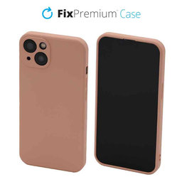 Θήκη Rubber για iPhone 13 & 14 | Πορτοκαλί | Orange | FixPremium