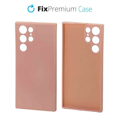 Θήκη Rubber για Samsung S22 Ultra | Πορτοκαλί | Orange | FixPremium