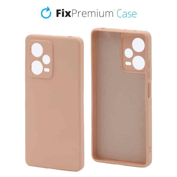 Λάστιχο θήκης για Xiaomi Redmi Note 12 Pro Plus, Πορτοκαλί, Orange, FixPremium