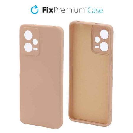 Θήκη Rubber για Xiaomi Redmi Note 12 5G | Πορτοκαλί | Orange | FixPremium