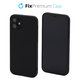 Λάστιχο θήκης για iPhone 12 mini, Μαύρο, Black, FixPremium