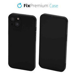 Θήκη Rubber για iPhone 13 & 14 | Μαύρο | Black | FixPremium