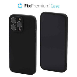 Θήκη Rubber για iPhone 13 Pro | Μαύρο | Black | FixPremium