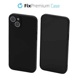 Θήκη Rubber για iPhone 14 Plus | Μαύρο | Black | FixPremium