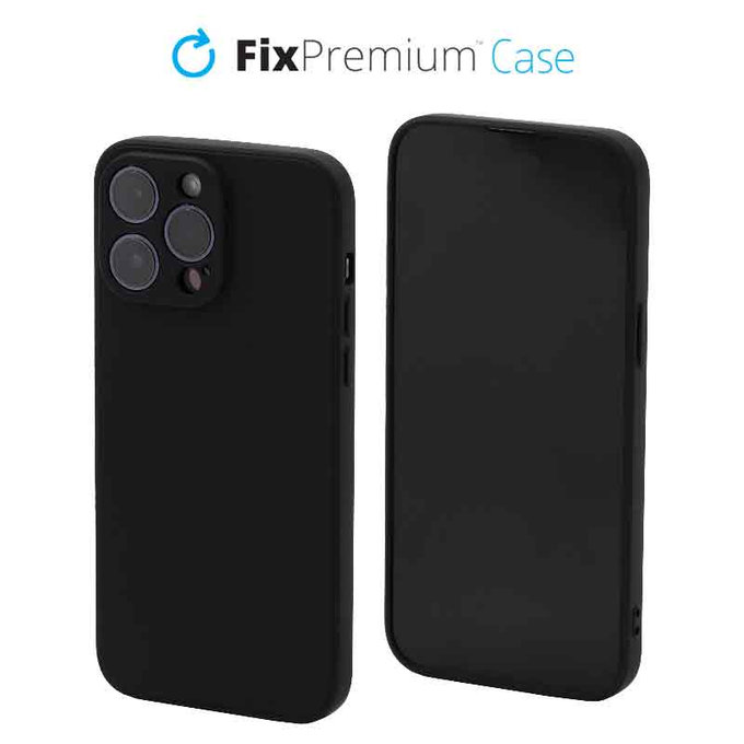 Λάστιχο θήκης για iPhone 14 Pro Max, Μαύρο, Black, FixPremium