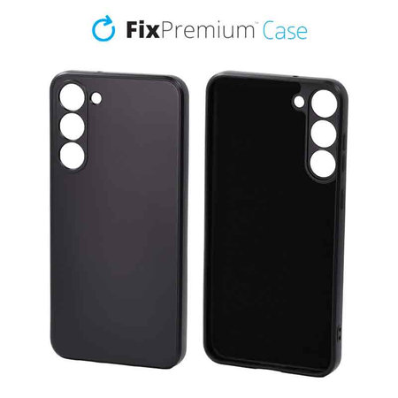 Θήκη Rubber για Samsung S23 Plus | Μαύρο | Black | FixPremium