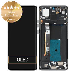 OLED/LCD Display Assembly για Motorola Edge 40 | Eclipse Black | Service Pack