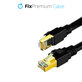 Καλώδιο Ethernet - RJ45 / RJ45 (1m) | Μαύρο | Black | FixPremium