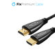 Καλώδιο HDMI / HDMI, HDMI 2.0 (1m) | Μαύρο | Black | FixPremium