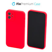 Θήκη σιλικόνης για iPhone 11, Κόκκινο, Red, FixPremium