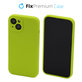 Θήκη σιλικόνης για iPhone 13, Νεον Πράσινο, Neon Green, FixPremium