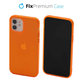 Διαγραφή θήκης για iPhone 12 & 12 Pro, Πορτοκαλί, Orange, FixPremium