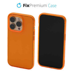 Θήκη Clear για iPhone 14 Pro | Πορτοκαλί | Orange | FixPremium
