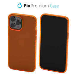 Θήκη Clear για iPhone 14 Pro Max | Πορτοκαλί | Orange | FixPremium