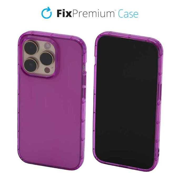 Θήκη Clear για iPhone 14 Pro | Violet | FixPremium
