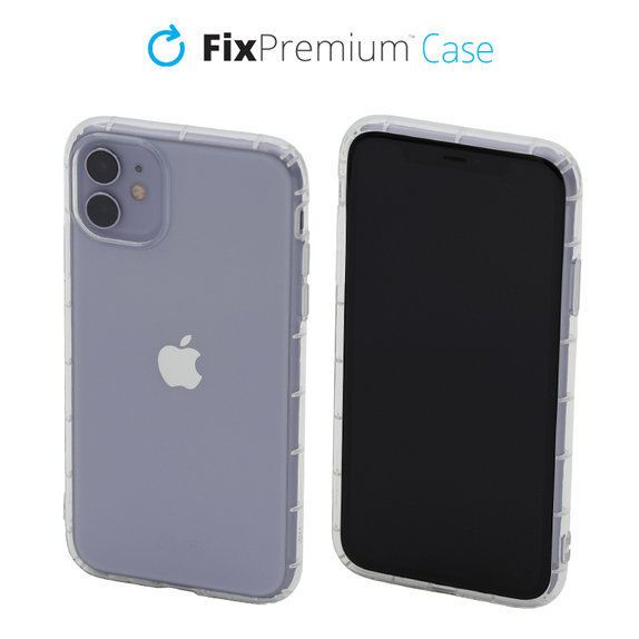 Διαγραφή θήκης για iPhone 12 & 12 Pro, Transparent, FixPremium