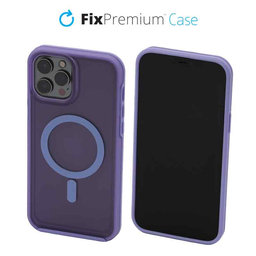 Θήκη Clear με MagSafe για iPhone 12 Pro Max | Violet | FixPremium