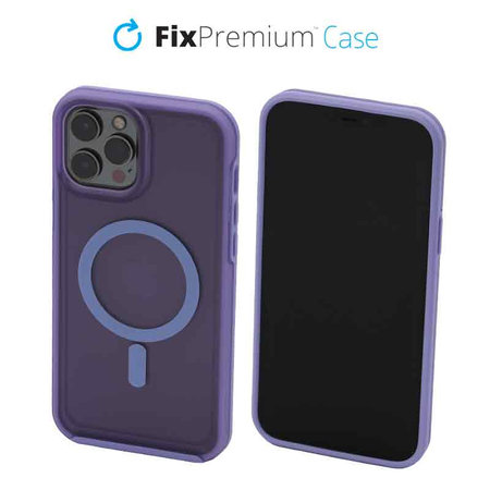 Θήκη Clear με MagSafe για iPhone 12 Pro Max | Violet | FixPremium